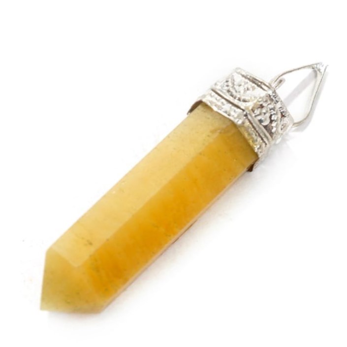 Yellow Aventurine - Cap Point Pendant Yellow Aventurine - Cap Point Pendant
